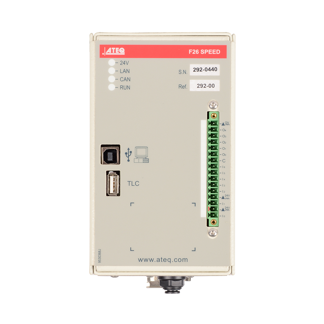 Photo of the f26 speed leak tester