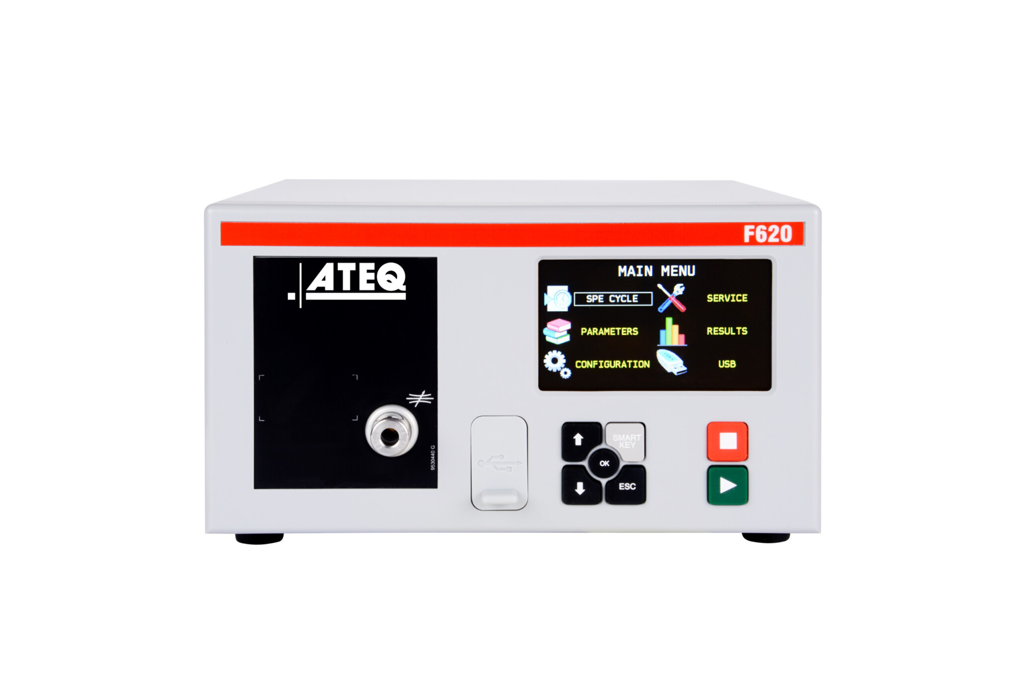 The F620 Pressure Decay Leak tester ATEQ