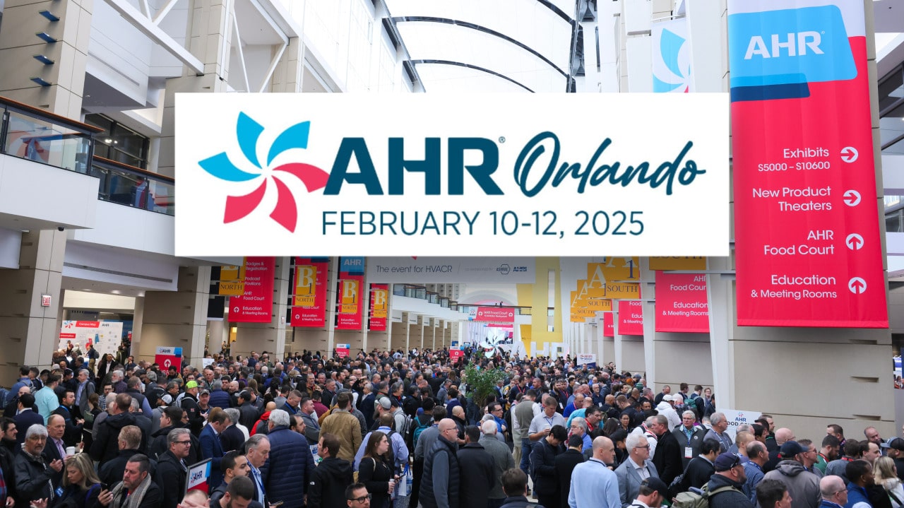 Photo from the AHR Expo in Orlando, held February 10–12, 2025