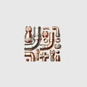HVAC system fittings and pipe joints
